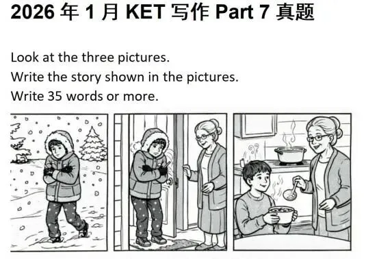 KET真题 | 就在本月!5月16日与17日KET、PET考前提示,领取最新集! 第13张