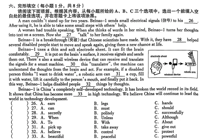 【省调研英语试卷分析】对比25年中考,看26年山西中考英语命题变化与备考重点 第2张