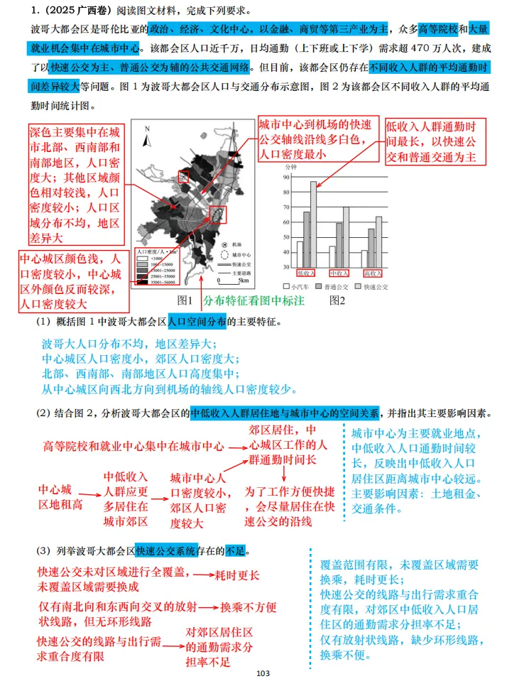 【真题拆解】近3年地理真题综合题:经典好题拆解—交通专题集锦 第2张