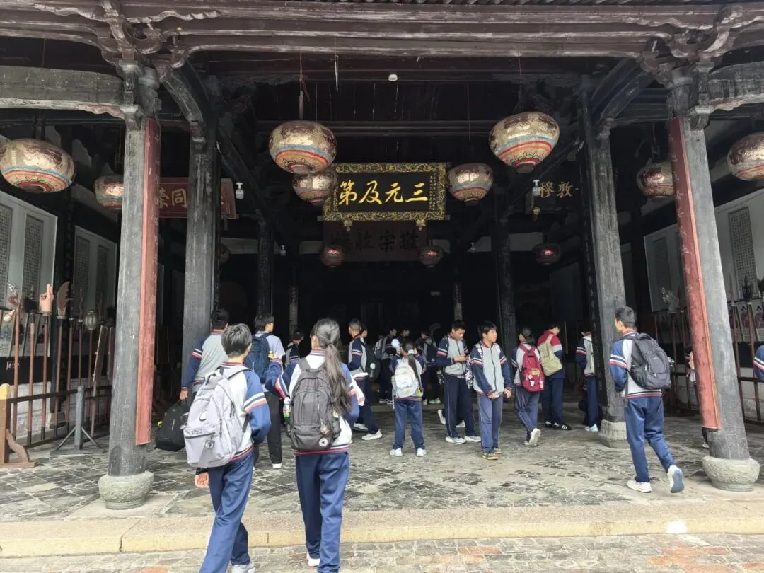 以研学之名,为中考壮行——洞头区实验中学九年级赴龙湾开展主题研学活动 第23张