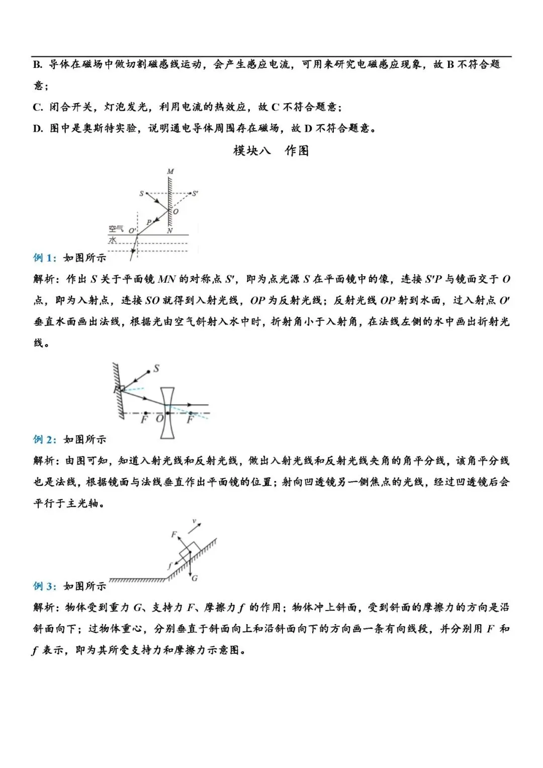 中考物理常考必考题型总结 第26张