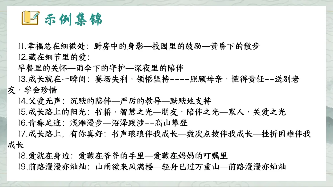 中考小标题作文这样上,学生们清晰明了! 第26张