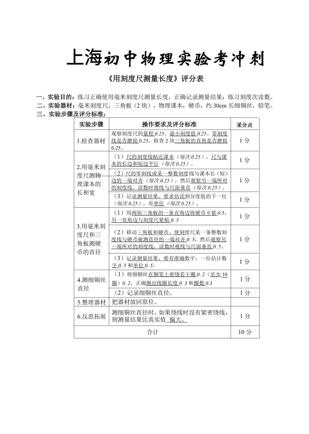 2026上海中考理化实验专题 第5张 2026上海中考理化实验专题 第5张