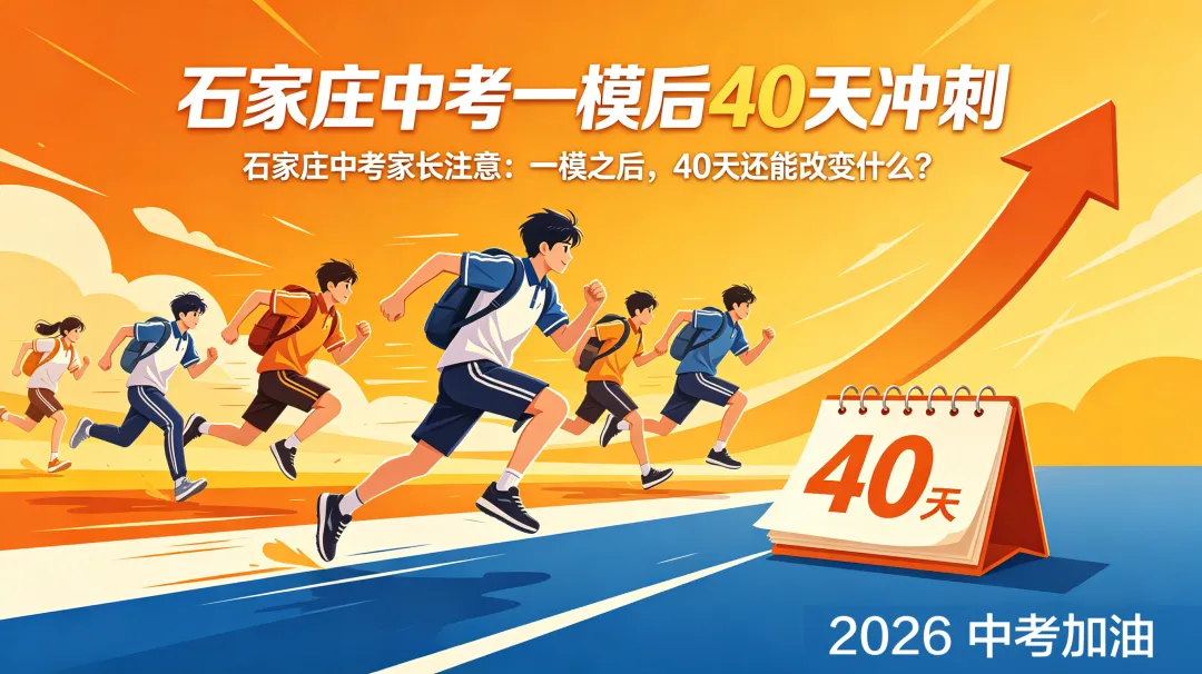 石家庄中考家长注意:一模之后,40天还能改变什么? 第1张