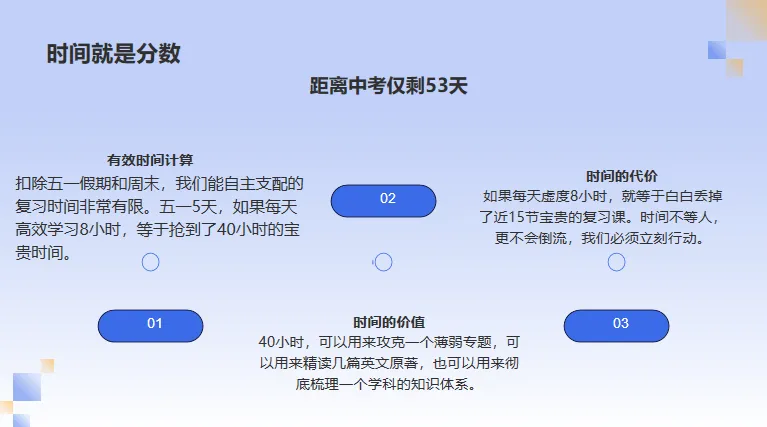 当中考遇上五一小长假,班会课怎么上(补发) 第2张