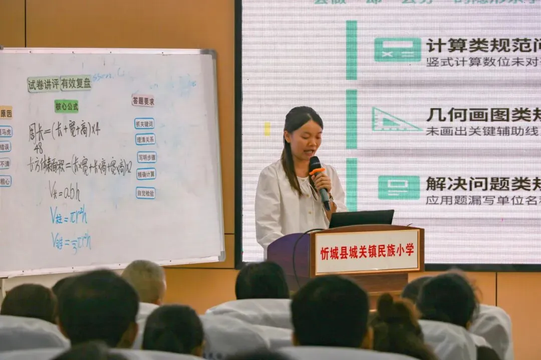 深耕试卷讲评 细研错题归因 精准提质增效——2026年忻城县小学毕业班数学专项研讨活动在忻城县城关镇民族小学圆满举行 第11张 深耕试卷讲评 细研错题归因 精准提质增效——2026年忻城县小学毕业班数学专项研讨活动在忻城县城关镇民族小学圆满举行 第11张