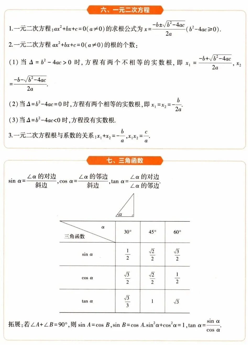 中考数学必备工具 第7张