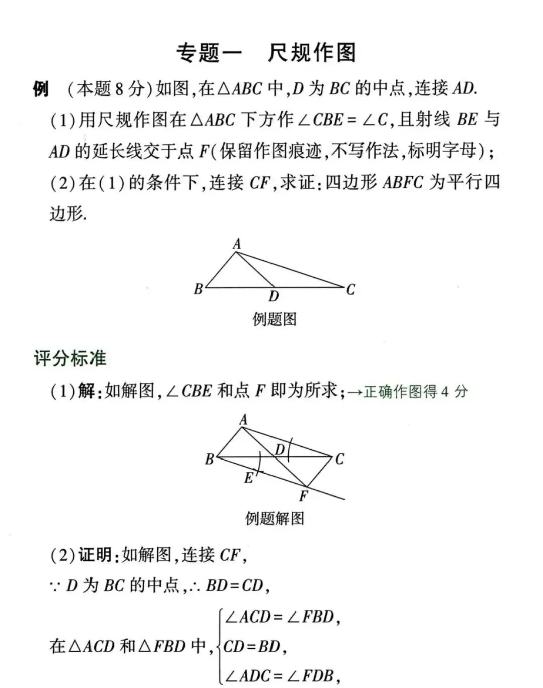 2026中考数学满分秘籍|解答题书写规范+评分标准 第16张