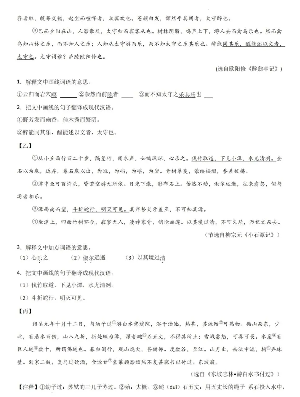 2026《中考考前20天冲刺攻略讲义》语文、数学、物理、化学PDF高清电子版,网盘打包免费下载 第4张