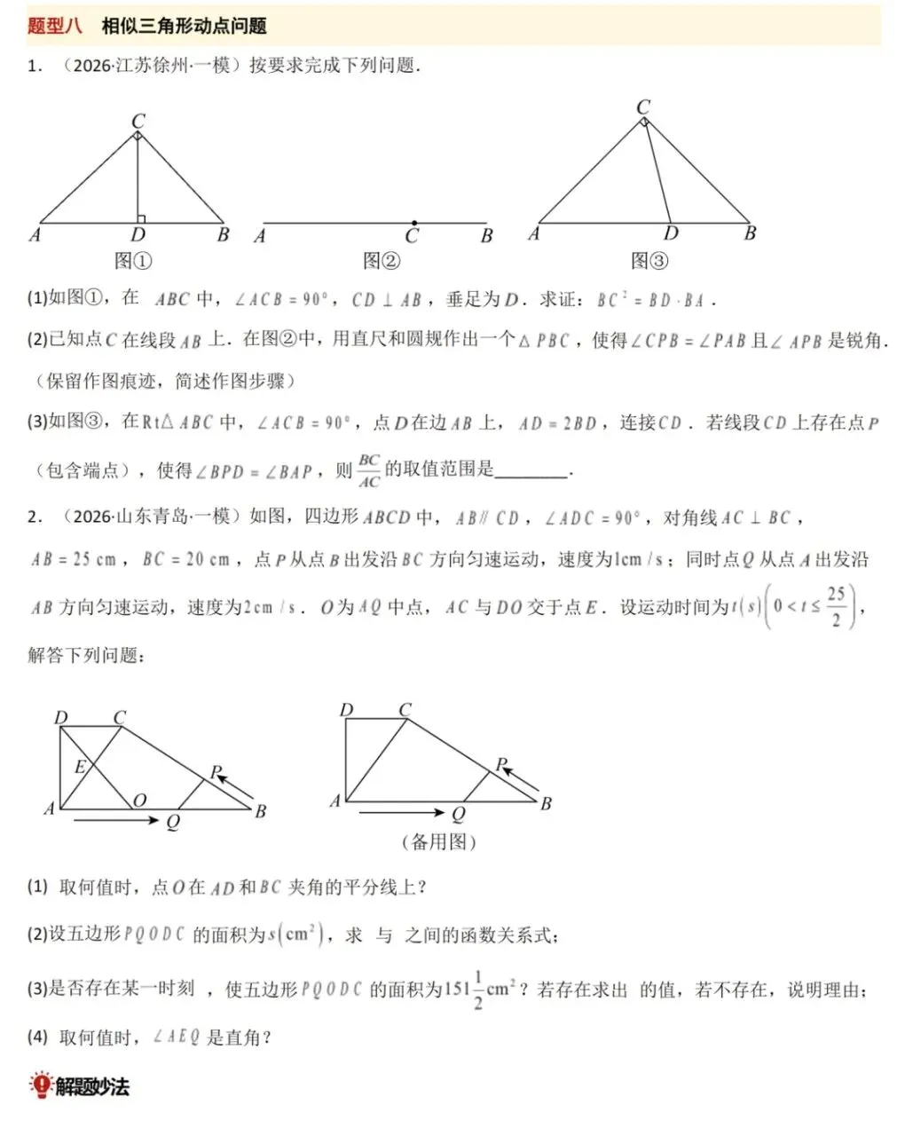 2026《中考考前20天冲刺攻略讲义》语文、数学、物理、化学PDF高清电子版,网盘打包免费下载 第8张