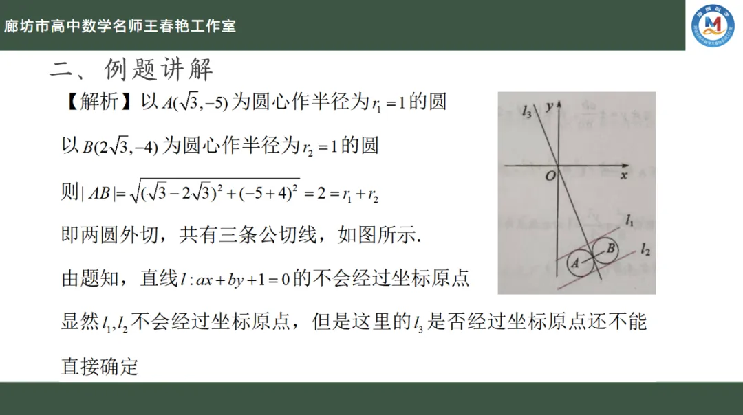 空中微课堂系列(二百六十二)——研高考真题,循命题方向 解析几何之直线方程的隐藏条件 第10张