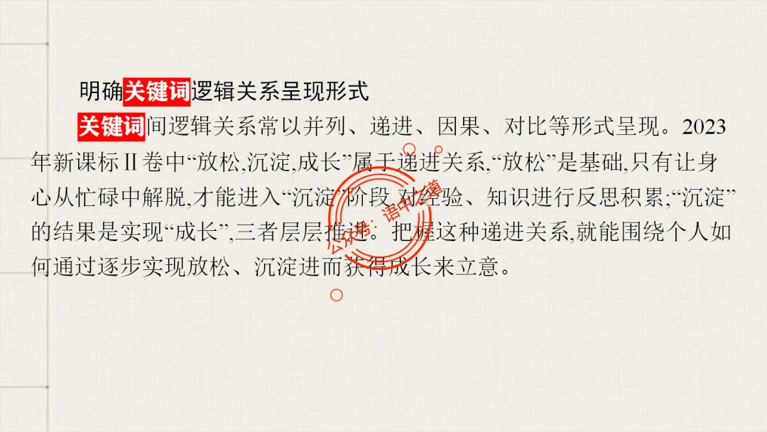 【关键词法】语文作文审题立意【锚定高考真题+顺应高考趋势】 第42张