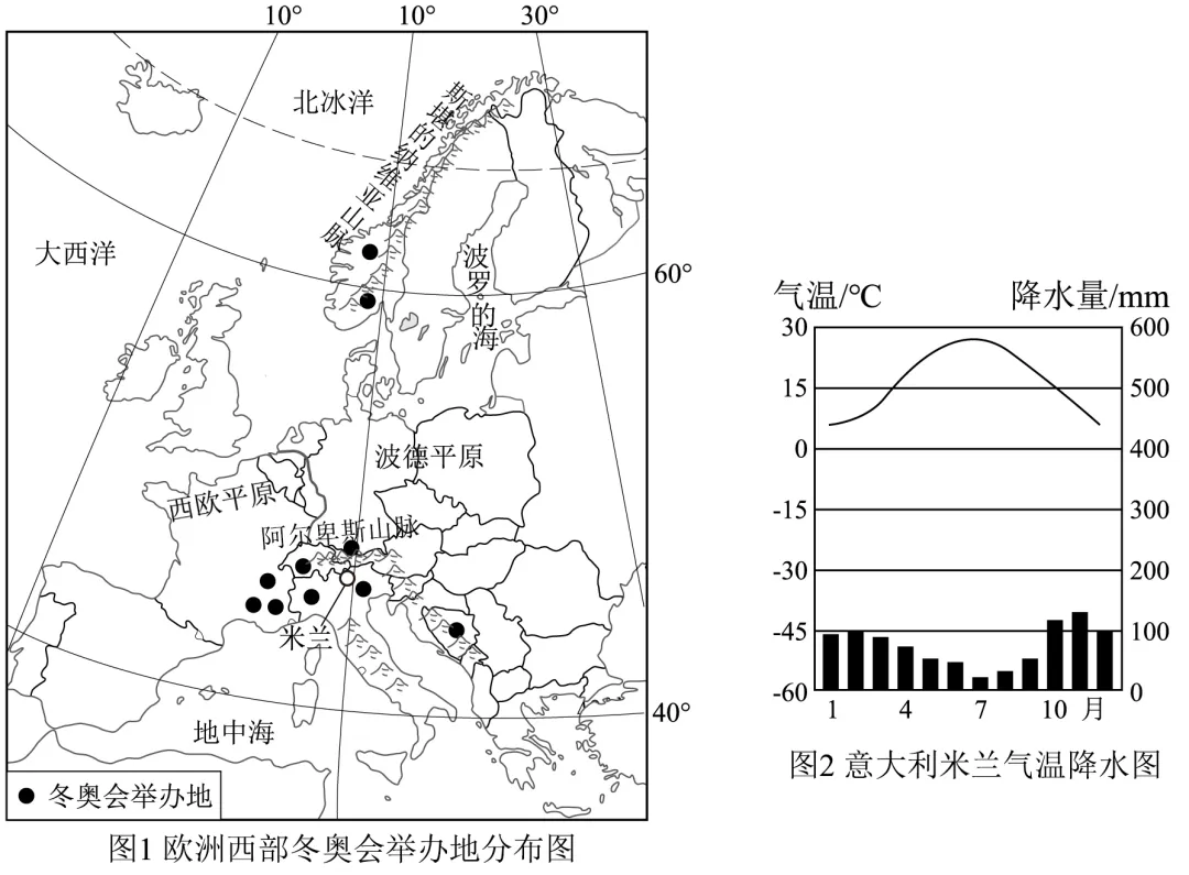 2026年地理中考热点(68)米兰-科尔蒂纳丹佩佐冬奥会 第30张