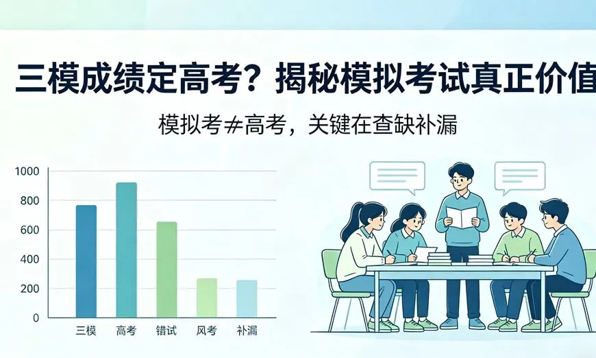 三模成绩定高考?揭秘模拟考试真正价值 第1张 三模成绩定高考?揭秘模拟考试真正价值 第1张