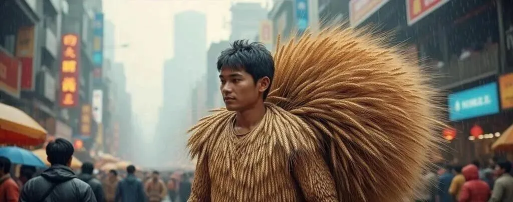 麦芒为笔,写就生命里的故乡 —— 中考 “乡愁 / 成长” 主题作文诗意化表达 第5张