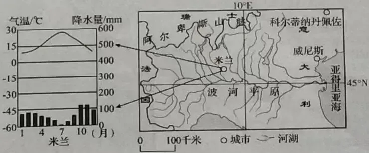 2025—2026JY九年级地理中考模拟试题(二)及答案 第14张