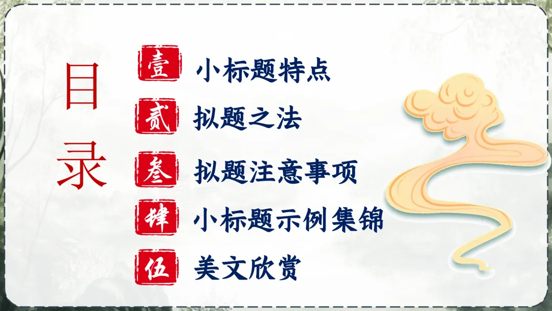 《中考作业小标题攻略》这样讲,学生们清晰明了! 第6张