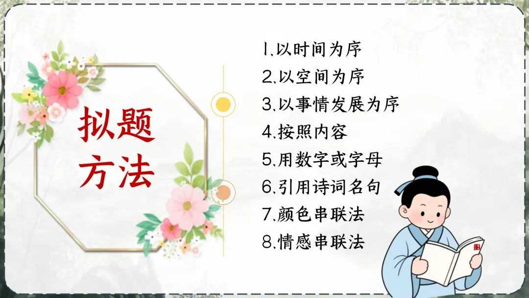 《中考作业小标题攻略》这样讲,学生们清晰明了! 第14张