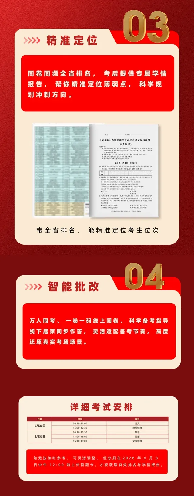 2026山西初中学业水平考试适应与模拟(万人同考)| 以考代练、以评促学、精准发力、高效备战2026年山西中考! 第11张