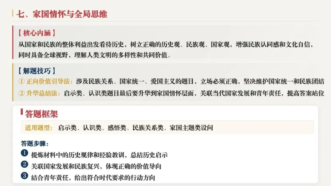 中考复习 | 初中历史10类核心思维解题方法 第15张