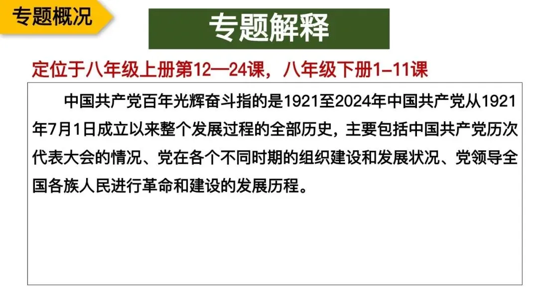 专题复习|张海艳:2026年中考中国共产党百年光辉奋斗 第5张 专题复习|张海艳:2026年中考中国共产党百年光辉奋斗 第5张