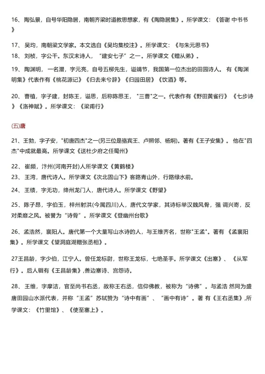 备战中考|初中语文各年级文学常识汇总.积极备考,为梦想而战! 第3张 备战中考|初中语文各年级文学常识汇总.积极备考,为梦想而战! 第3张