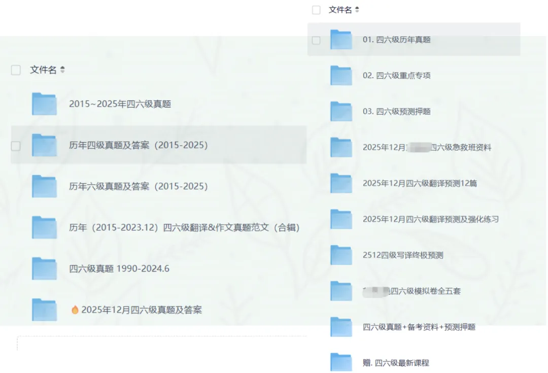 【大学英语六级真题】2015-2025年12月大学英语六级历年真题+听力音频+答案解析(CET-6) 第1张 【大学英语六级真题】2015-2025年12月大学英语六级历年真题+听力音频+答案解析(CET-6) 第1张