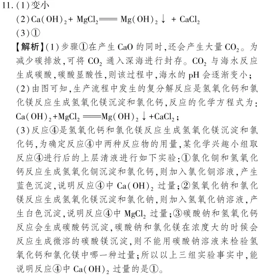 中考冲刺丨化学专项,分类练习4 第8张