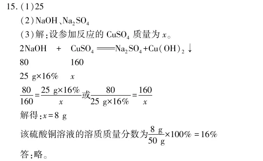 中考冲刺丨化学专项,分类练习4 第13张