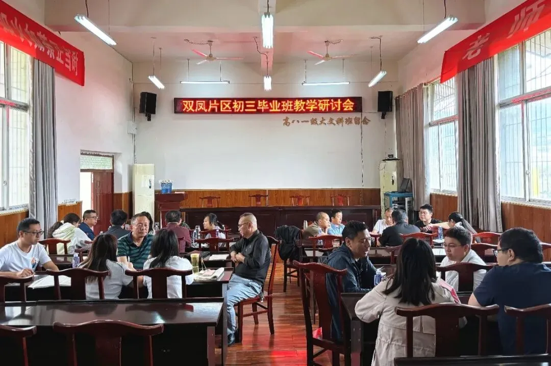 精研复习课堂 聚力中考备考——双凤片区开展初三中考复习教研活动 第10张