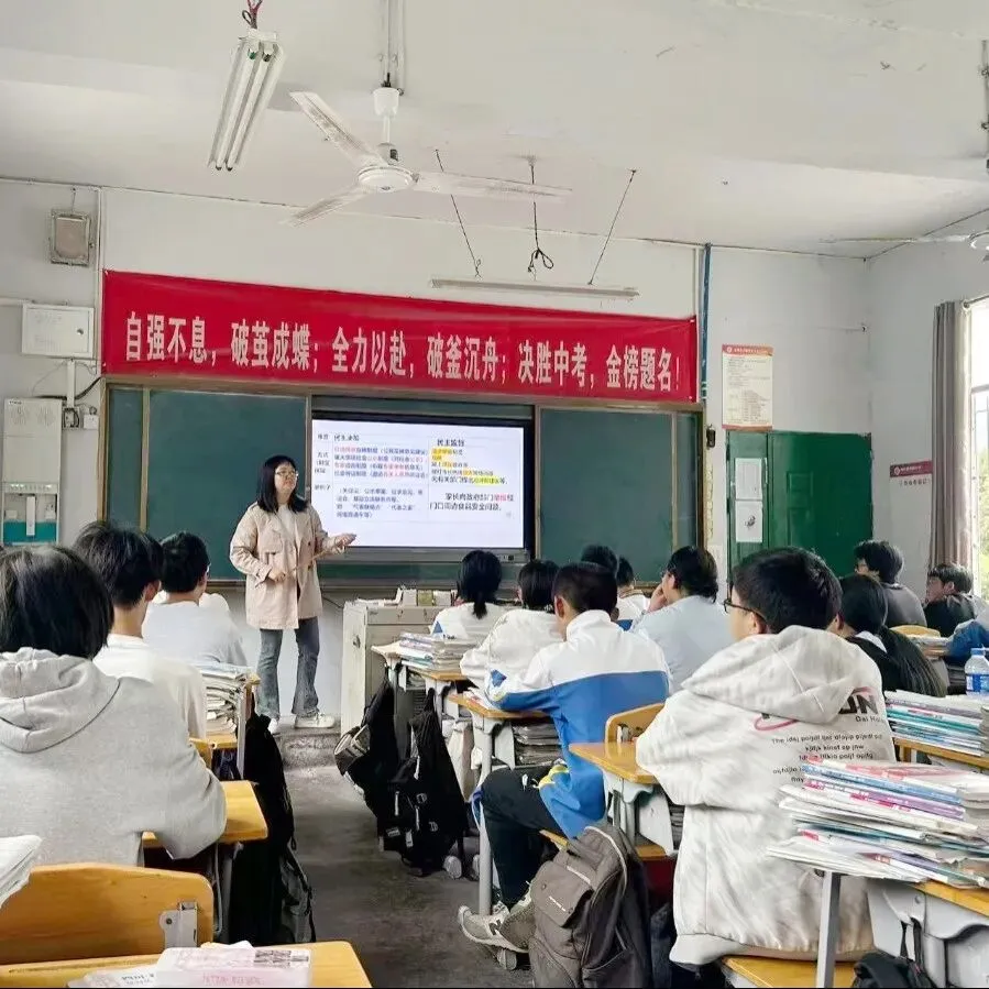 精研复习课堂 聚力中考备考——双凤片区开展初三中考复习教研活动 第14张