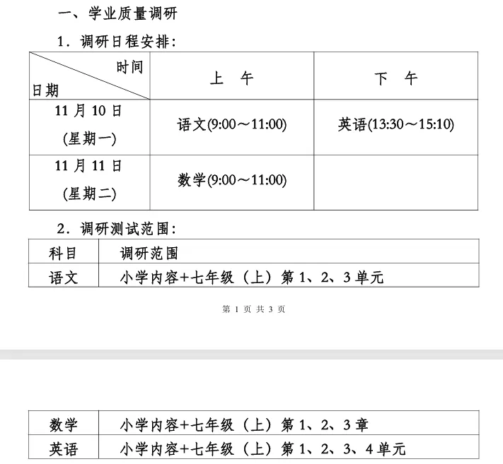 突变,联考取消?期中考最新变化: 第5张