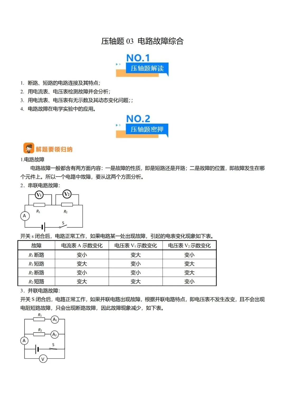 2026年中考物理压轴题专项训练,做完能提20分. 第1张