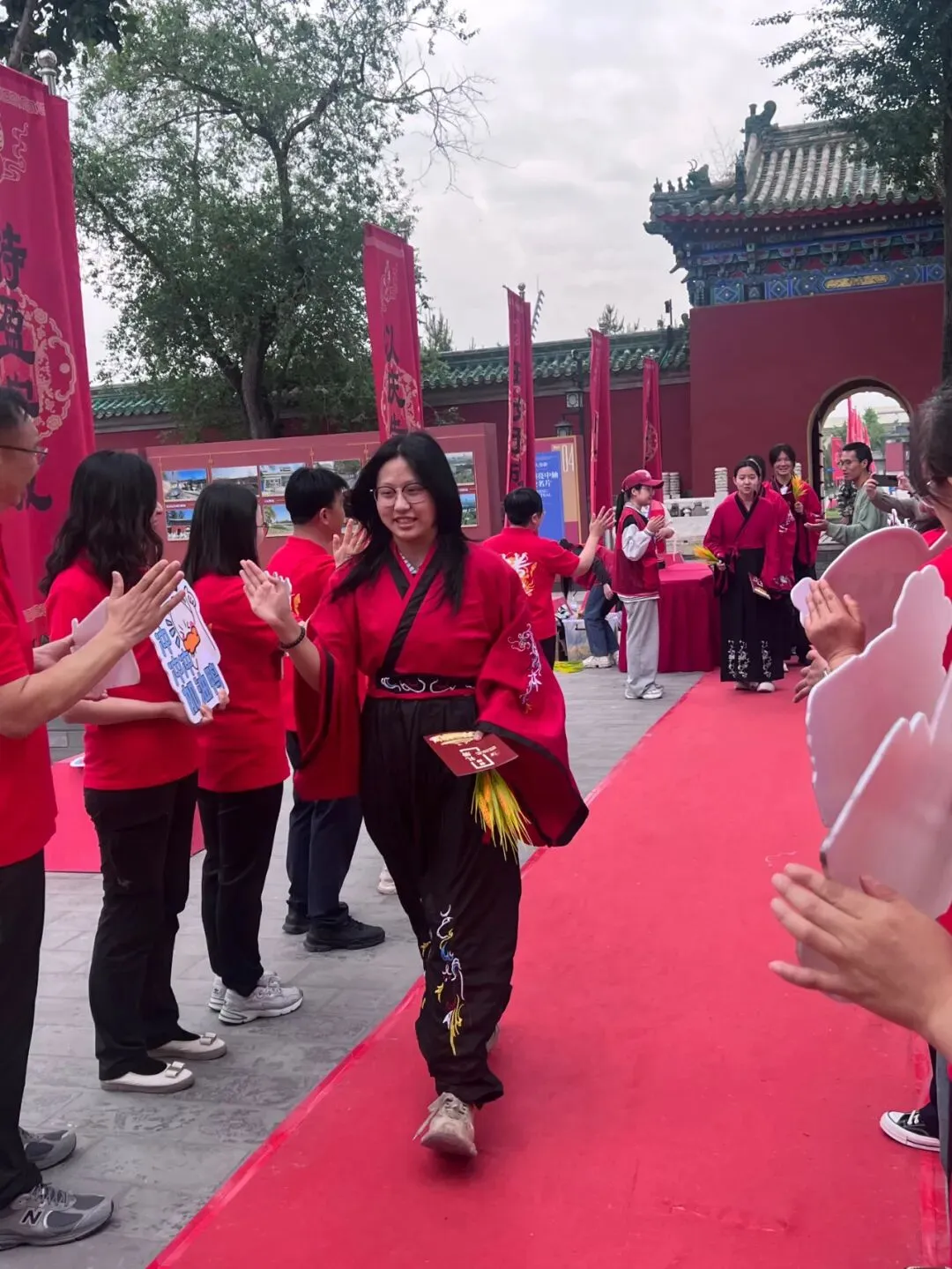家国传薪怀师恩 砺行拼搏赢中考——旧宫中学举行初三年级先农坛庆成宫誓师大会 第21张