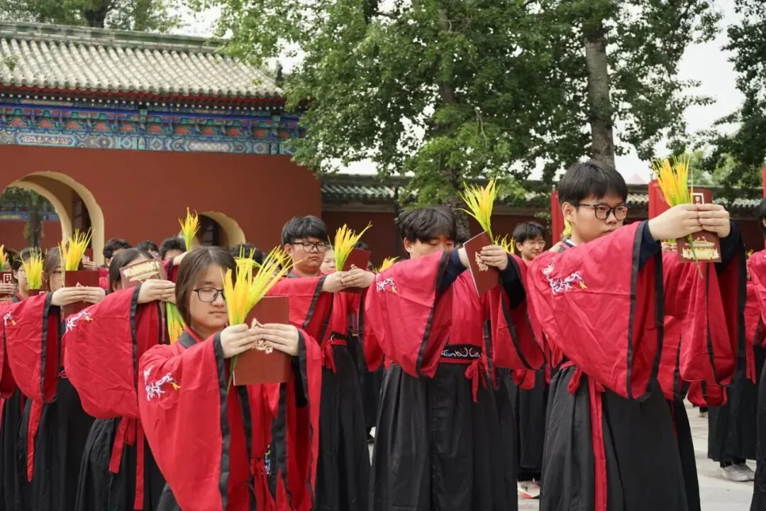 家国传薪怀师恩 砺行拼搏赢中考——旧宫中学举行初三年级先农坛庆成宫誓师大会 第28张