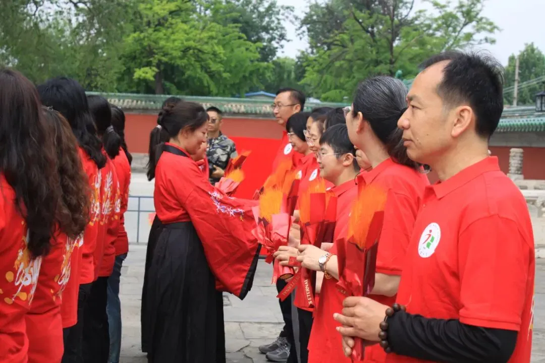 家国传薪怀师恩 砺行拼搏赢中考——旧宫中学举行初三年级先农坛庆成宫誓师大会 第33张