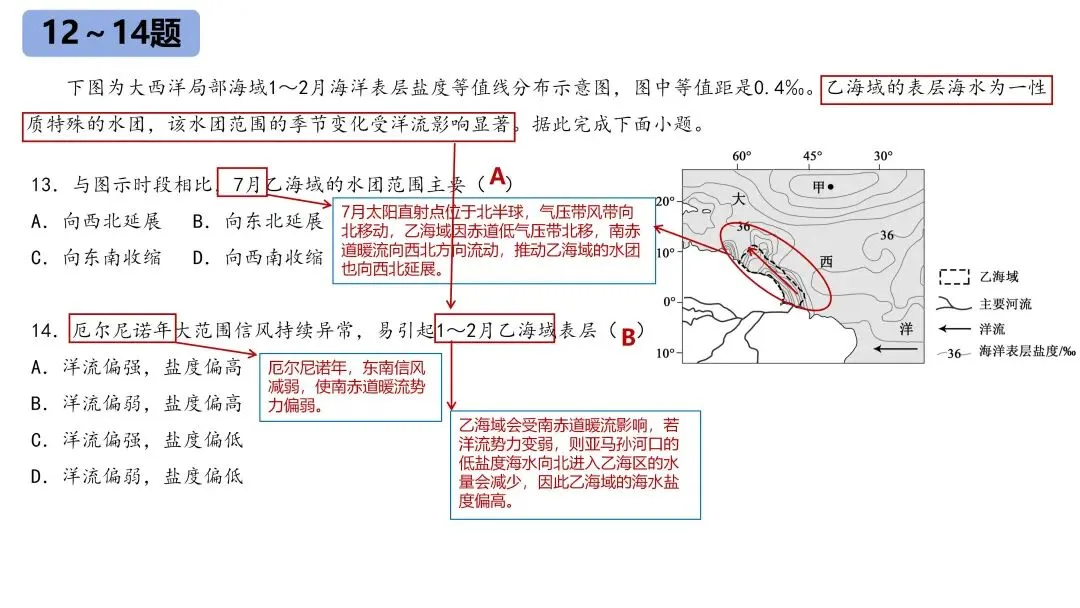 【真题解析】——2025年地理高考广西卷 第12张