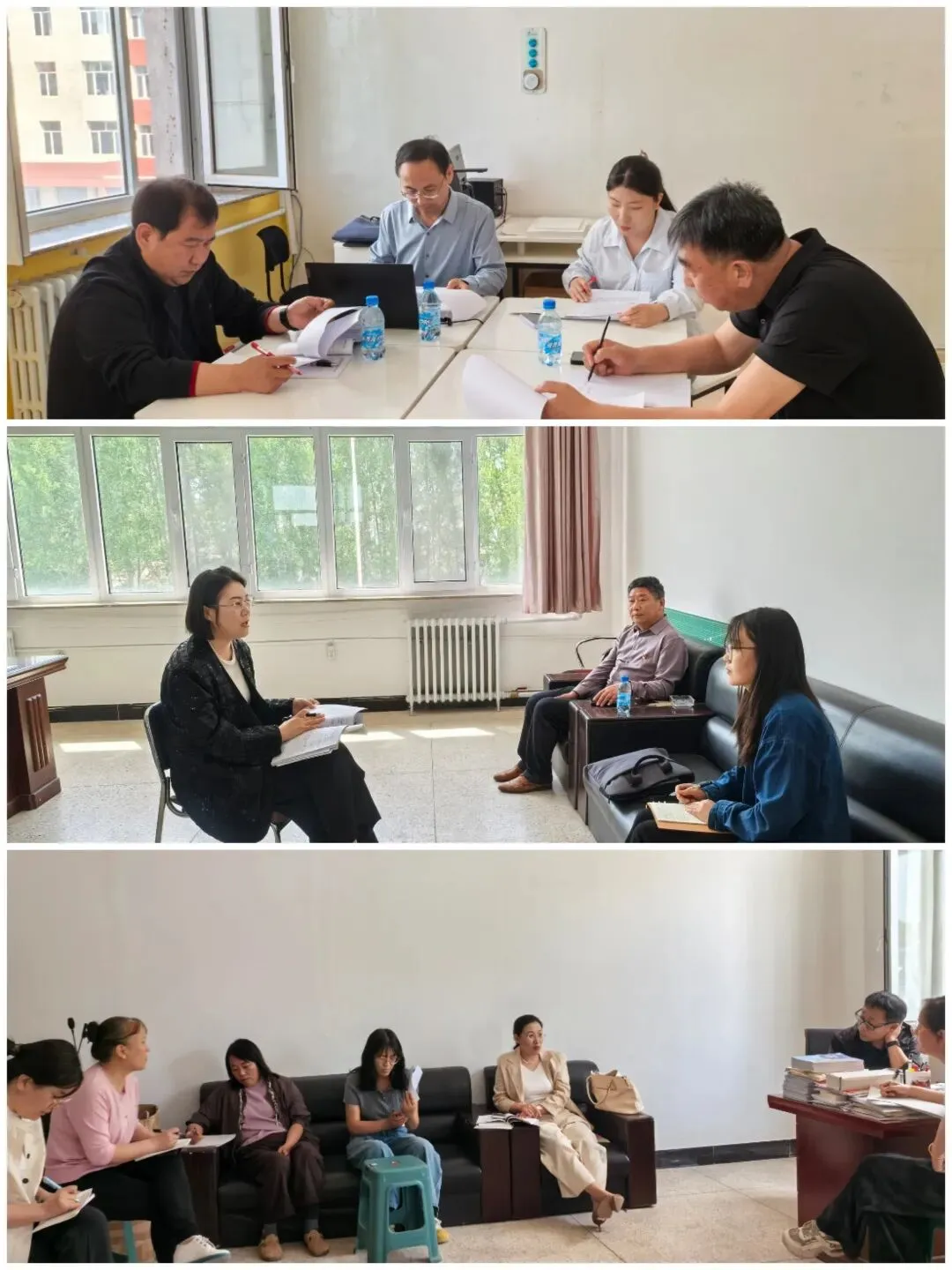 精准把脉明方向 凝心聚力战中考——旗教研员莅临宇宙地中学指导备考工作 第5张