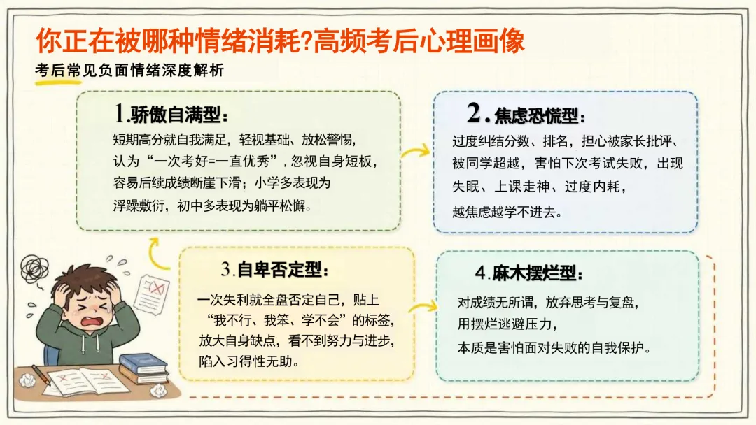 期中考后情绪调节·试卷复盘·下半学期成长规划 第4张