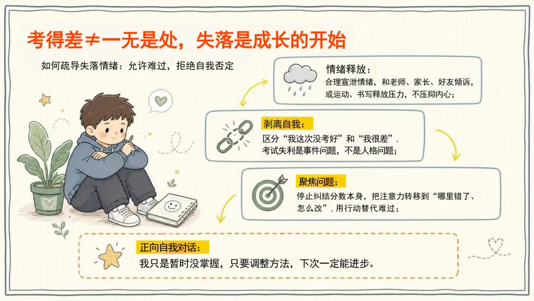 期中考后情绪调节·试卷复盘·下半学期成长规划 第7张