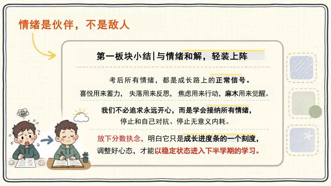 期中考后情绪调节·试卷复盘·下半学期成长规划 第10张