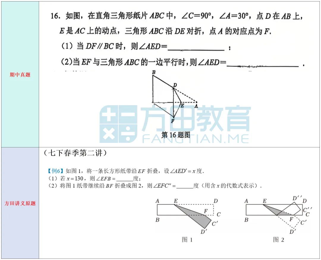 2026采荷中学初一年级期中数学真题分析对比 第14张