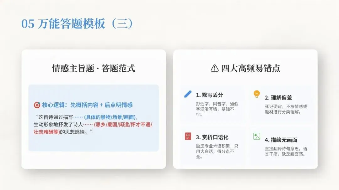 2026安徽中考语文古诗词考点终极梳理 第12张