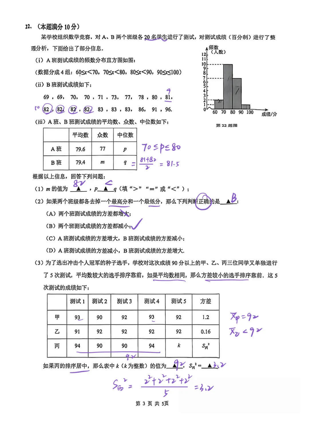 上海中考二模数学各区域真题完整版汇总,附难度点评,免费领取! 第57张