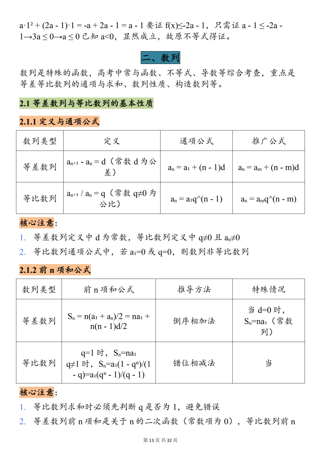 一键获取2026高考数学核心考点及真题训练!可打印,快收藏! 第13张