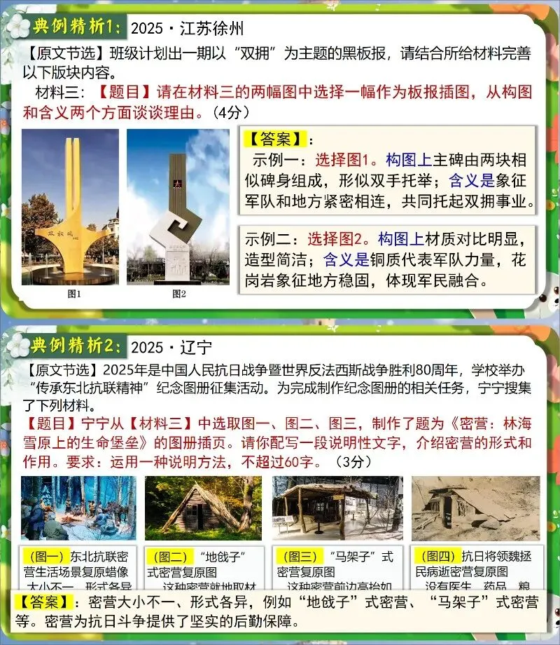中考非连续文本阅读详细版,这样讲很清晰! 第18张