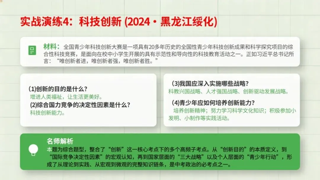 2026道德与法治中考复习题型专题二——主观题总解题技巧 第34张
