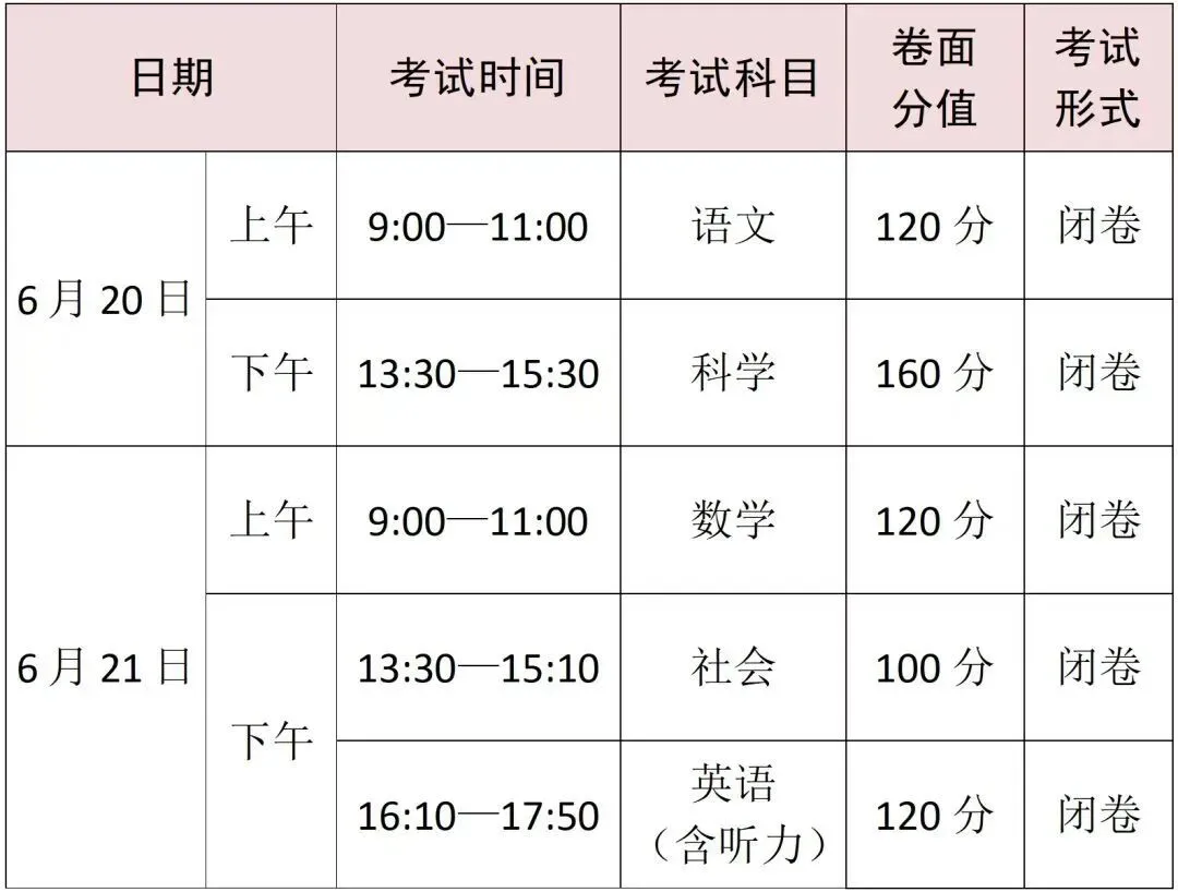 2026宁波市中考中招,考试与成绩发布都比去年早一天 第1张 2026宁波市中考中招,考试与成绩发布都比去年早一天 第1张
