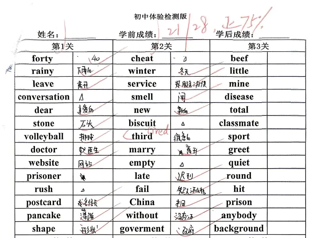 3次训练15天,83.5→98分!中考最后30天,英语真的能逆风翻盘! 第3张