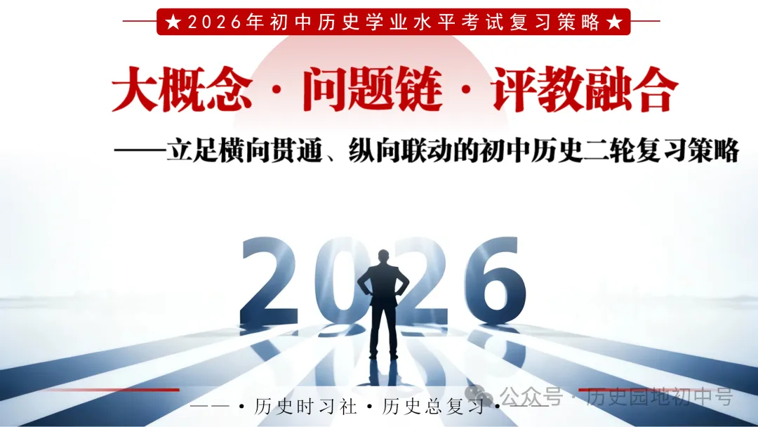 中考复习 | 立足横向贯通、纵向联动的初中历史二轮复习策略 第1张